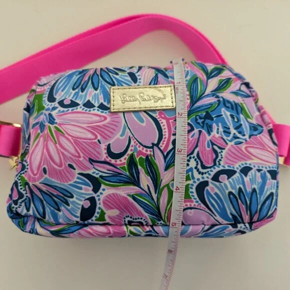 NWOT! Lilly Pulitzer GWP Belt Bag In Gecko Green Tiger Sunrise - Picture 13 of 16